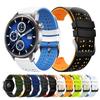 22 мм ремешок для часов Realme Watch 3 2 S pro/Watch S2, силиконовый ремешок для HUAWEI Watch GT6 pro/GT6 5 4 3 2 46 мм, браслет