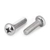 304 Stainless Steel M4 Round Head Cross Recess Screws