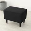 Solid Color Footstool Cover Stretch Cheaper Spandex Footrest Covers Elastic Non Slip Relax Foot Stool Slipcovers for Living Room