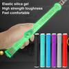 Silicone Fishing Rod Handle Cover Non-slip Lightweight 17-32MM Fishing Pole Grip Handle Protector Sleeve Universal Freshwater Saltwater Fishing