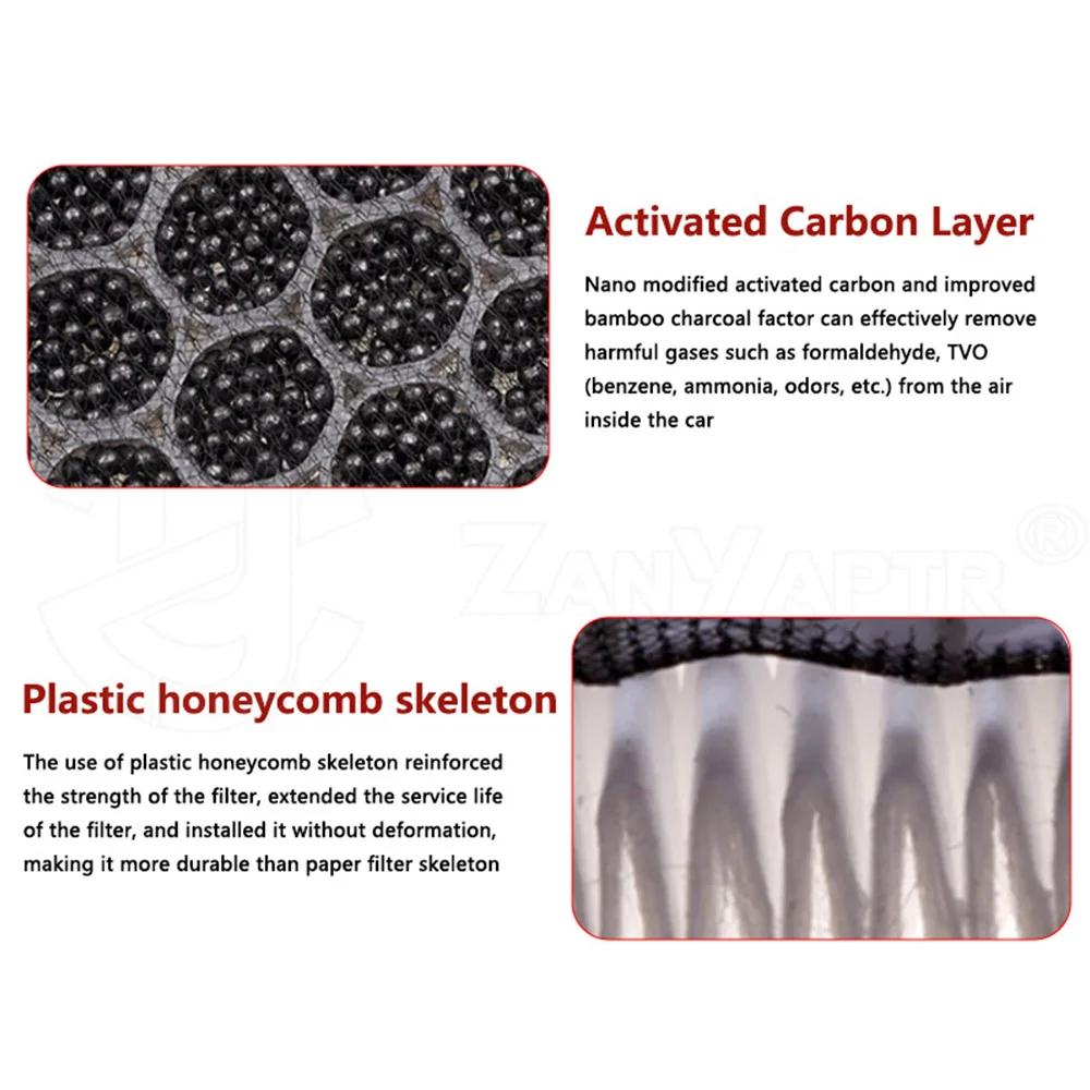 P1/X1 Air Filter Screen HEPA Activated Carbon Filter Toxic Gases For Bambu Lab P1P P1S X1C