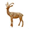 Brass Small Goat Ornament Mini Antelope Figure Car Dashboard Decoration Micro Landscape Sheep for