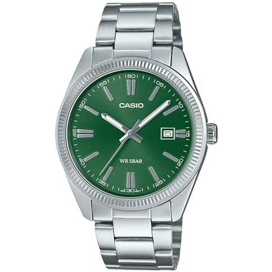 Коллекция часов Casio MTP-1302D-3AJF Мужские Темно-зеленые