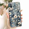 Чехол для vivo V40e 5G Милый Кот Кремовый Цветок Силиконовая Задняя Крышка Для Vivo V 40e VIVO V40E 5G V2403 Чехлы Для Телефона Бампер Fundas