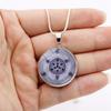 Официальный брелок с драгоценными камнями Naruto Hexagram Metal Keychain Accessories Anime Peripheral Jewelry