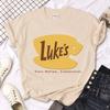 Футболки Gilmore Girls Женские Футболка с графикой манги Харадзюку Девушка Японская одежда Летние футболки Модные топы с коротким рукавом