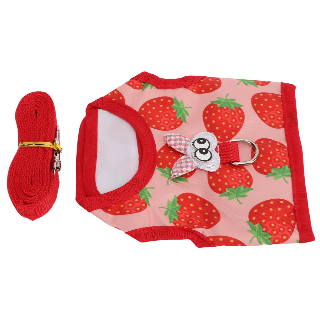 Одежда для домашних животных Bunny, жилет для маленьких животных с ремешком для хомяка Тоторо, золотистый медведь, кролик L