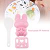 Onigiri Mold Sushi Rice Onigiri Mold Food Grade PP Cartoon Rabbit Model Sushi Rice Mold Handicraft Onigiri Make Tool