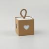 10pcs White & Brown Heart Chocolate Candy Boxes Mini Gift Packaging Boxes  Baby Shower