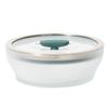 Контейнер для еды Anyday Glass Cookware, 4 отделения (кормовая капуста)