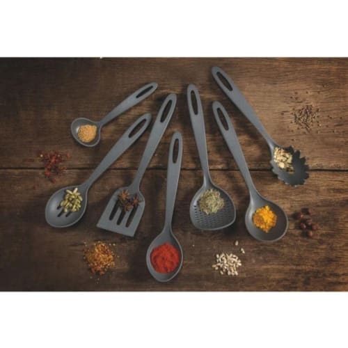 Tramontina Ability Ladle, Gray, Kitchen Tool, Nylon Resin, Heat-Resistant, Dishwasher-Safe, Made in Brazil, 25157/160 TRAMONTINA