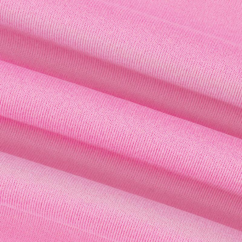 Розовый свитер Барби в европейском и американском стиле, модный спортивный костюм с вышивкой логотипа, пуловер с длинными рукавами, флисовый костюм-свитер