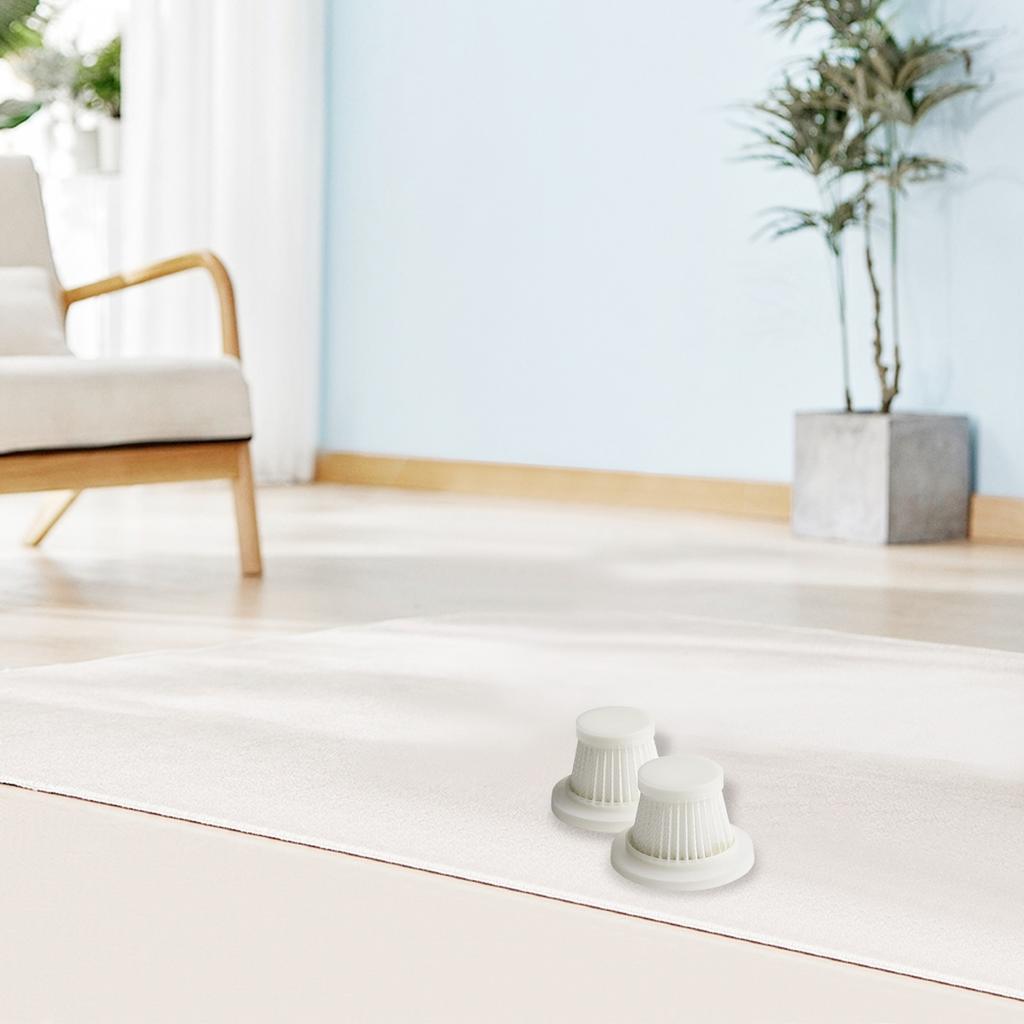 Многоразовые фильтры для беспроводных автомобильных пылесосов Доступны в упаковках по 2 или 6 штук