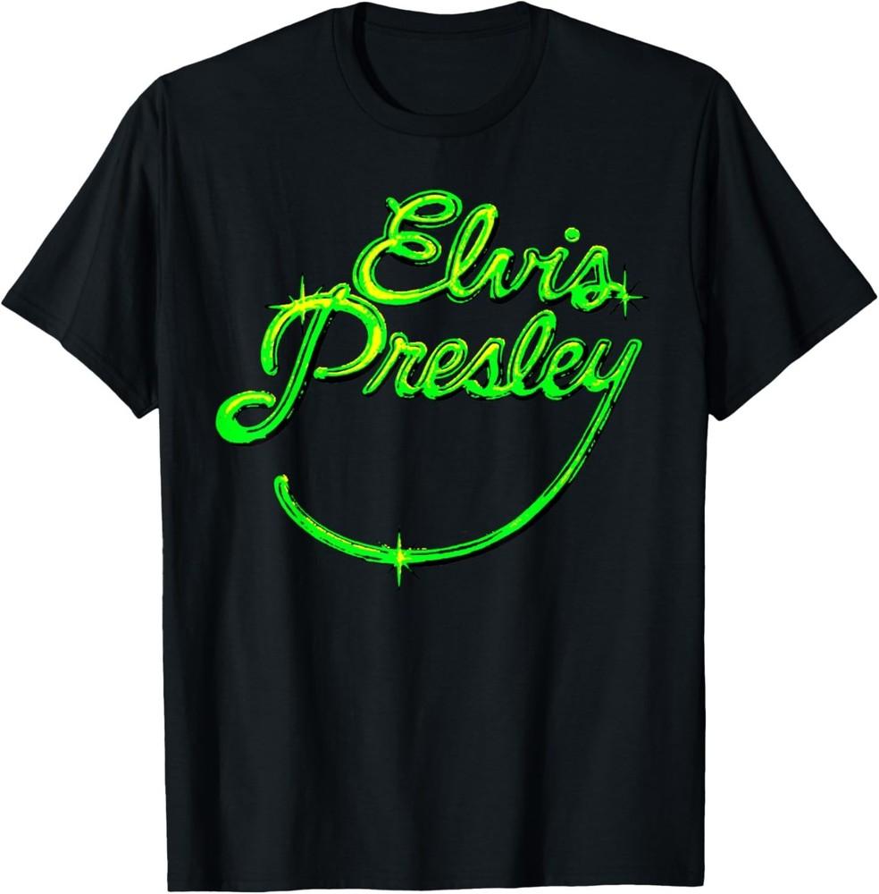 Elvis Presley Official Retro Script T-Shirt
