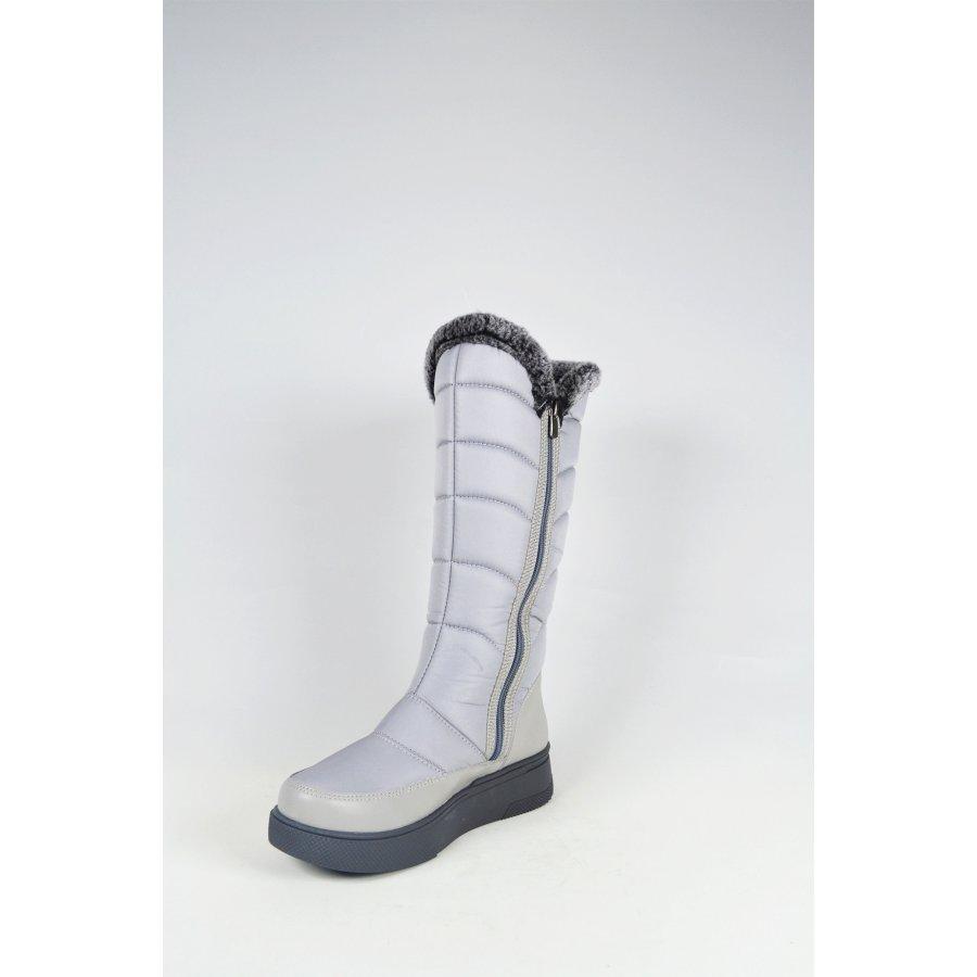 Женские высокие зимние ботинки на искусственном меху