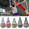 Multiple Colors Nylon Net Bag Weaving Mesh Net Bag Ball Pocket Football Balls