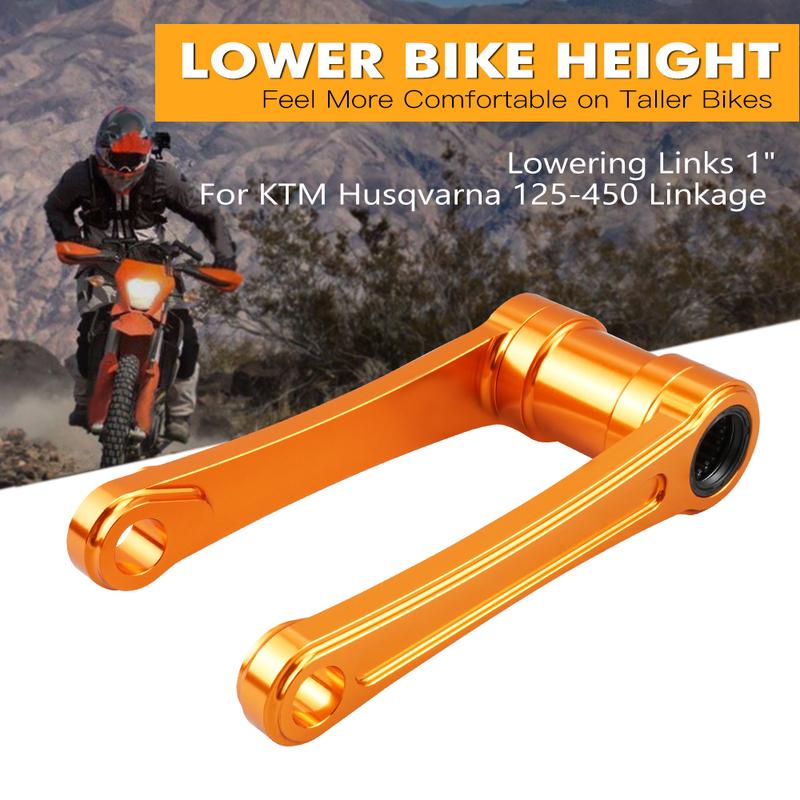 For KTM SX 125 SX 250 XC 250 XC 300 SX-F 450 XCF 350 2015 Rear Suspension Lowering Link 20-30MM Lower For Husqvarna FC 350 FC450