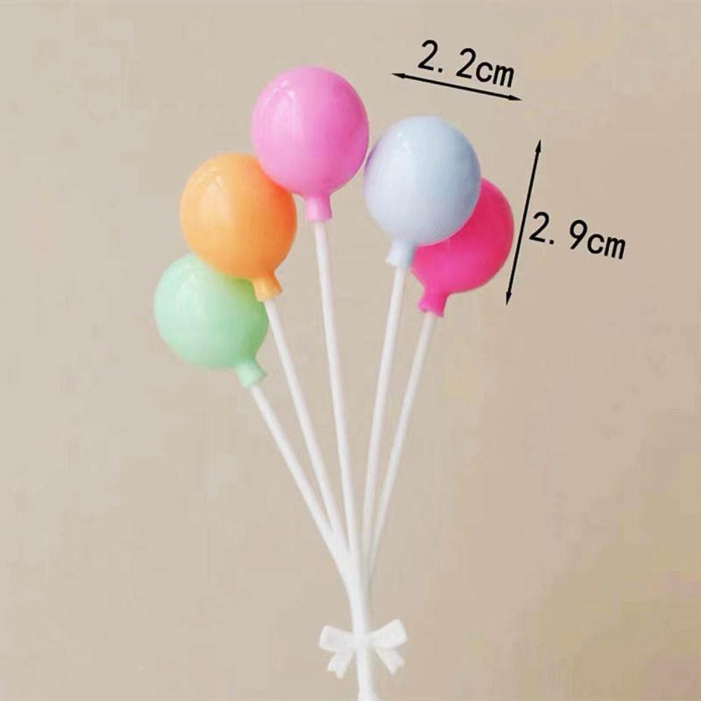 Топперы для кексов в виде воздушных шаров, пластиковые помпоны, карточки для торта, набор смешных карточек для вставки в торт, Рождество