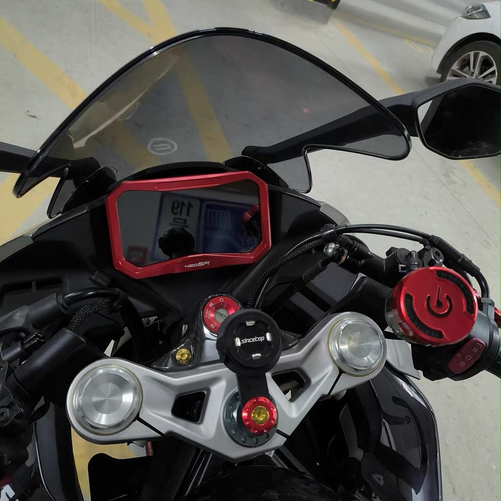 ДЛЯ CFMOTO CF MOTO 450SR 450 SR 2022 2023 2024 Новый мотоцикл с ЧПУ, рамка, крышка экрана, бликовый щиток, дисплей прибора