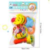 Hand Grip Rod Musical Instrument Toys Chewable Hand Bell Toys Baby Rattle  Ability Training