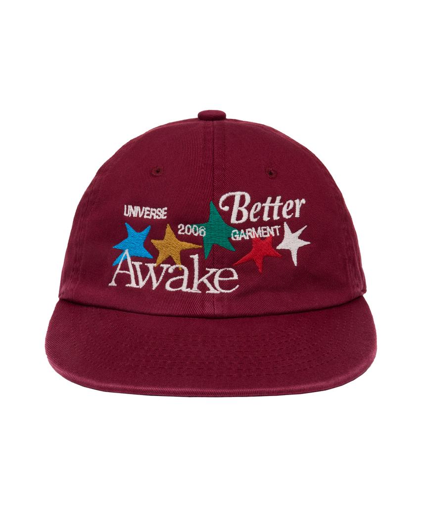 Кепка Yunibeoseugameonteu Multi Star Washed_Бордовый