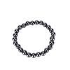 Weight Loss Round Black Stone Bracelet Health Care Magnetic Therapy Bracelet