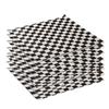 500 Sheet Baking Oil Paper Greaseproof Black and White Checkered Wax Paper Packaging Food Wrappers Printed Disposable Paper Set