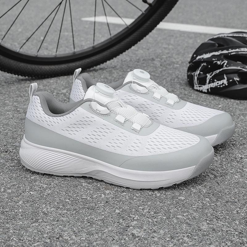 Mountain Cycling Shoes Footwear Mtb Bicycle Indoor Cycling Sneaker Speed Lock Flat Pedal Cleat Shoes Bicycle Trekking Shoes Man