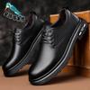 Men's 2025 New Men's Shoes Big Head Tooling Shoes Business British Style Formal Casual Men's Leather Shoes