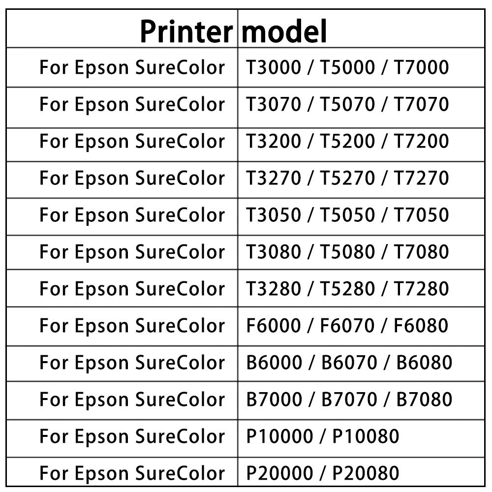 T6193 T619300 Maintenance Box Chip Resetter For Epson T3000 T3070 T3270 T7270 F6000 F6080 F7070 B6000 Waste Chip reset