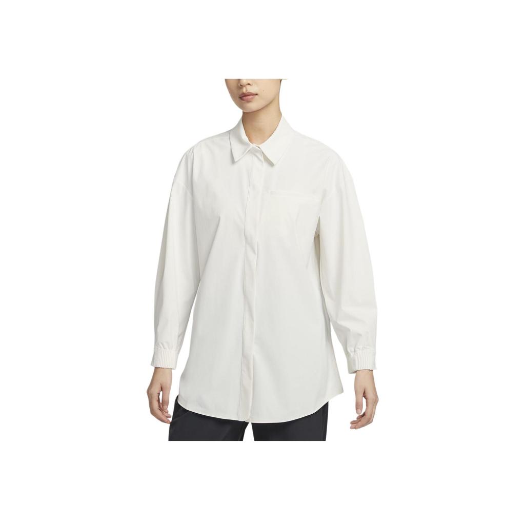 Nike 24.7 PerfectStretch Женская футболка с длинным рукавом Oversize Dri-FIT Sail HQ0237-133