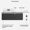 Беспроводная клавиатура Logitech K580 Slim для работы с несколькими устройствами