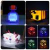 Minecraft Night Light Bottle Bee Salamander Creeper Building Block Lamp Gift
