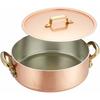 Endo Shoji Commercial Etoile Saucepan, 24cm, Copper, Brass, and Tin, Made In Japan, AST14024