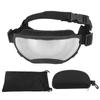 Dog Sunglasses Windproof UV Guard Adjustable Strap Fashionable Pet Glasses for Skiing Cycling