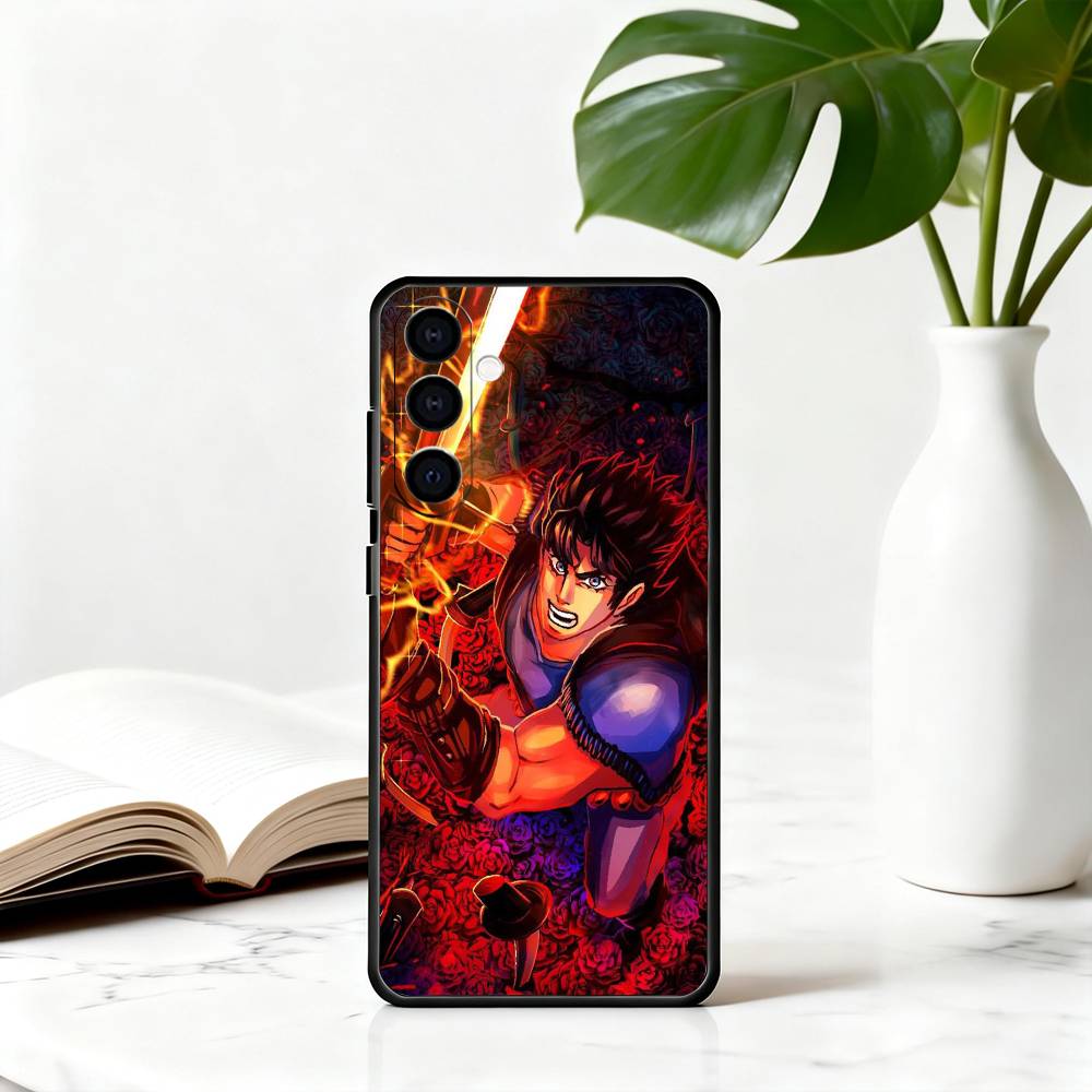 Крутой чехол для телефона J-JoJo B-Bizarre Adventures для Samsung Galaxy A73, A72, A71, A70, A53, A52, A51, Мягкий силиконовый черный чехол