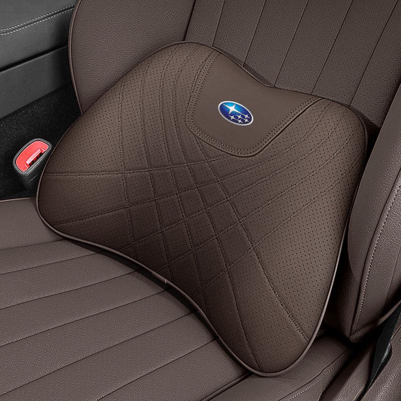 Подушка для подголовника и поддержки шеи Subaru BRZ, WRX, Forester с поясничной подушкой из пены с эффектом памяти