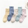 HSS Brand 2020 New Women Socks Thick Warm Wool Winter Socks Casual Candy Pink Color Student Girl's Socks 5 Pair/lot High Quality