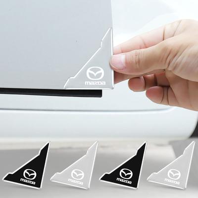 2 шт. Наклейки-декораторы для защиты углов дверей автомобиля Для 3 6 CX5 2 CX30 CX3 CX9 MX5 RX8 Axela Demio Atenza MS GJI GH BK