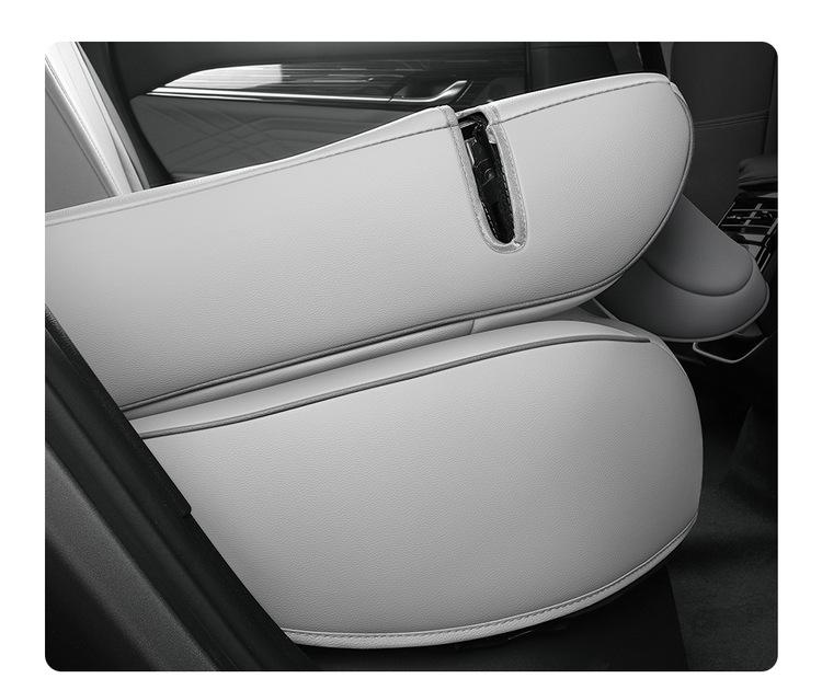 Всесезонная полностью кожаная подушка для сиденья автомобиля для Xingyue L, пятиместная модель