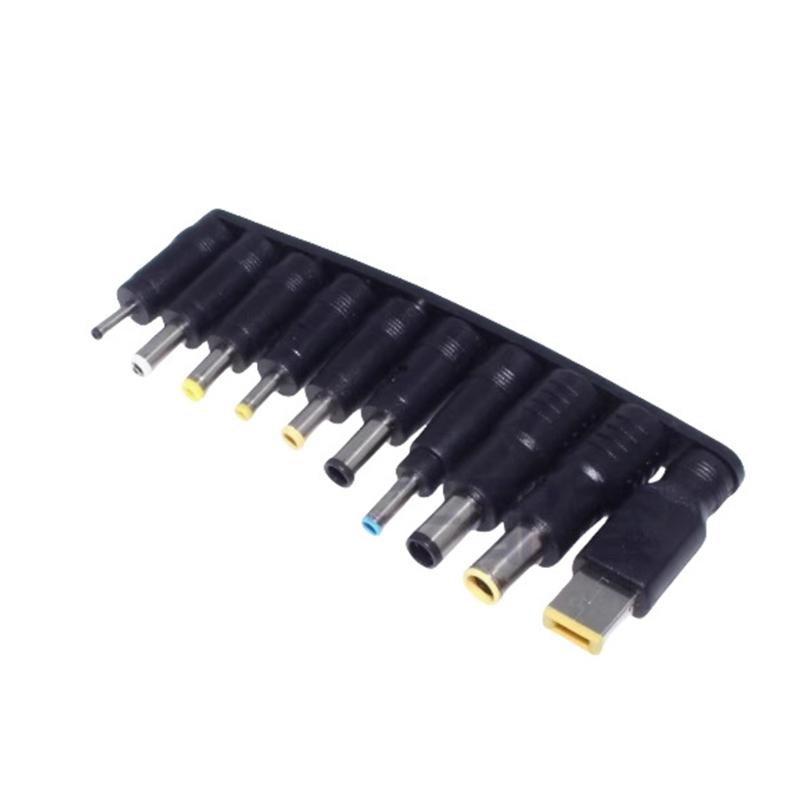 Адаптеры USB C на DC5521 10 шт. Вилки питания 60 Вт Высокая мощность Быстрая зарядка Провод Совместим для ноутбуков Маршрутизаторов Камер