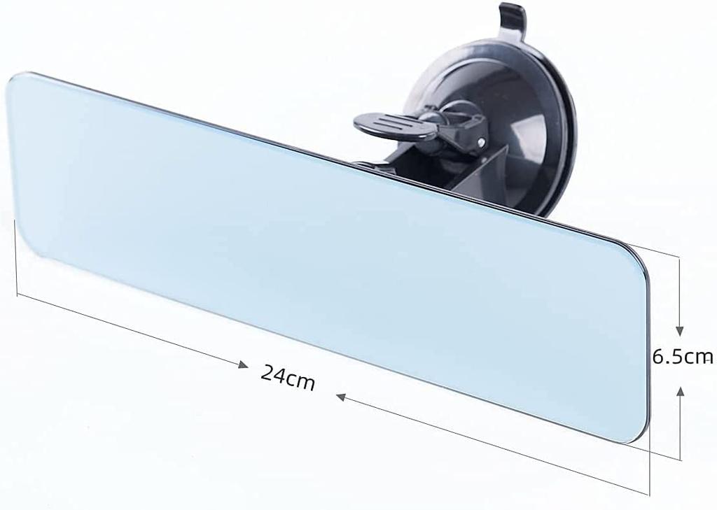 BININBOX Зеркало заднего вида автомобиля, Вспомогательное зеркало, Зеркало заднего вида, Зеркало для обзора салона, Увеличивающий обзор, Присоска