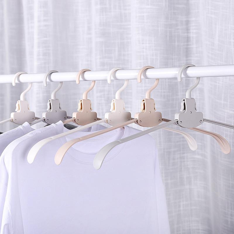10/5/1Pcs Portable Folding Clothes Hangers Travel Accessories Foldable Clothes Drying Rack For Travel Business Trip Pants