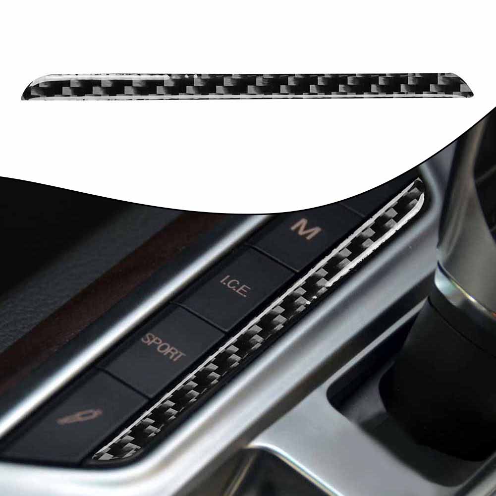 Премиальная карбоновая накладка на боковую индикацию рычага переключения передач для Maserati Ghibli 14 15 защищает салон вашего автомобиля