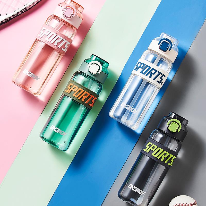 Спортивные стаканы для воды, Портативные бутылки для воды для студентов мужского и женского пола на открытом воздухе, Фитнес портативные стаканы, Пластиковые стаканы