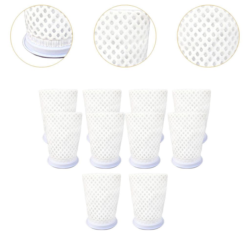 10 шт. Мешки для аквариумного фильтра Мешки для самп-фильтра Прочные Многоразовые Эффективные Влажные Сухие