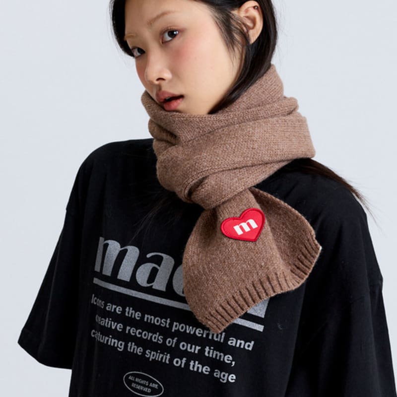 Macni LOVE M KNIT ШАРФ КАКАО