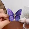 Moving Butterfly Hairpin Hanfu Fringe Hairpin Ancient Style Headdress Internet Celebrity Girl Side Clip Top Clip Bangs Clip
