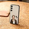 Чехол для телефона L-Leonardo D-Caprio в ретро-стиле 90-х для Samsung A73,72,71,A52,51,40,41,A22,A32,31,A13, Мягкий черный корпус