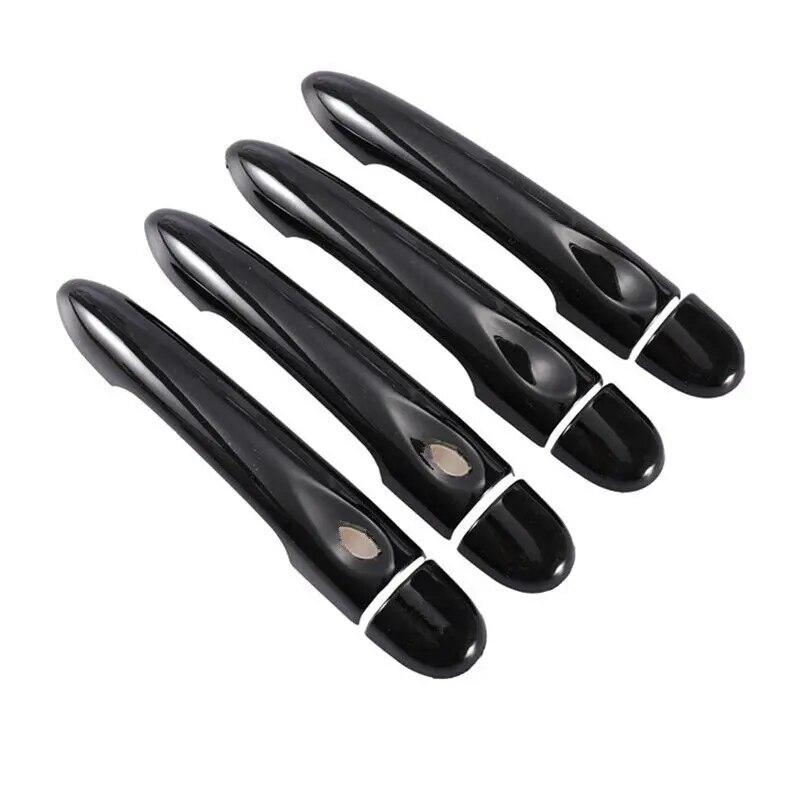 For Renault Megane 3 MK3 III 2008 2009 2010 2011 2012 2013 2014 2016 Glossy Black Car Door Handle Cover Trim Styling Accessories